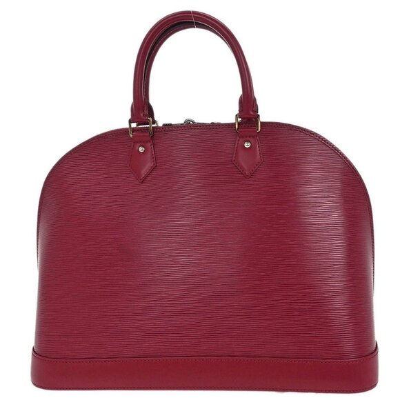 Louis Vuitton Dark Pink Epi Alma GM Handbag M40486 MI4111 177493 - Picture 2 of 9
